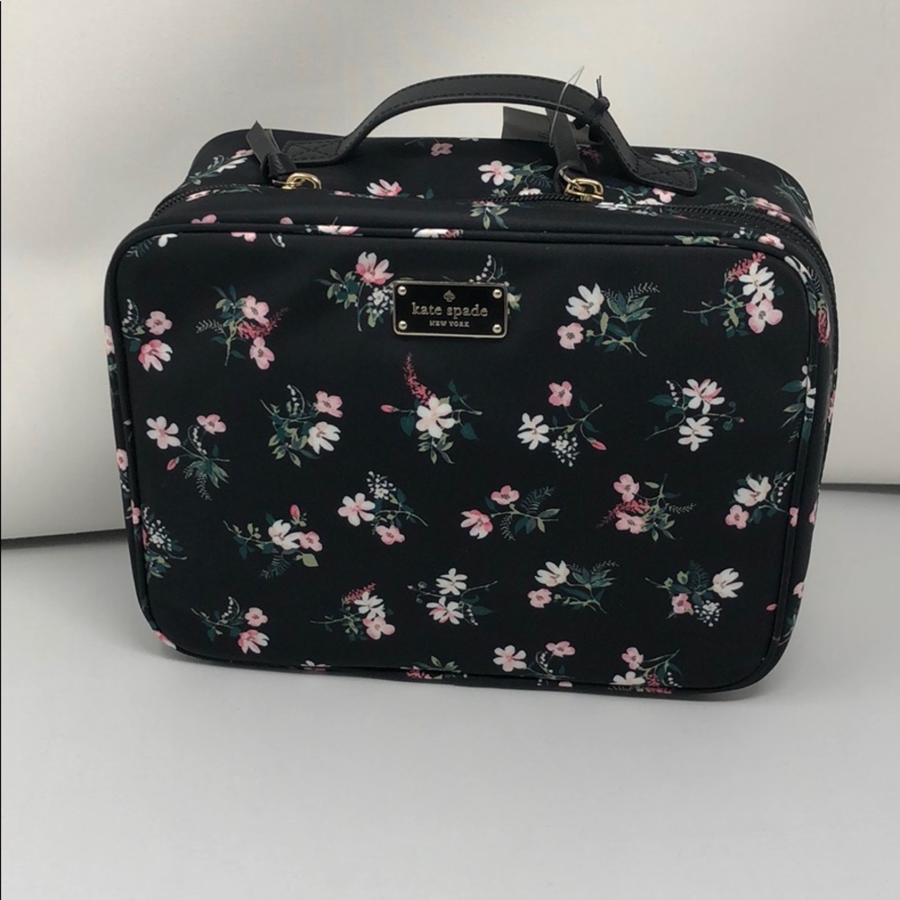 New Kate Spade Tavel cosmetic Case Nylon